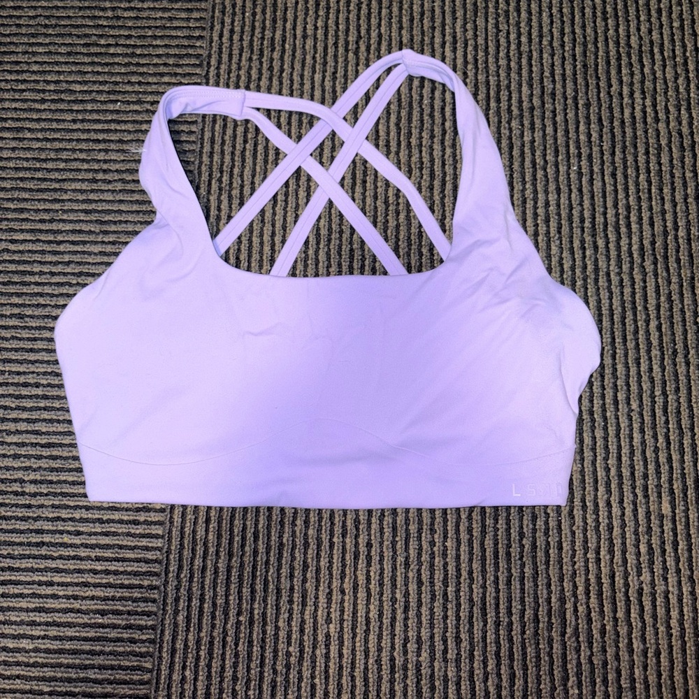LSKD ASPIRE SPORTS BRA IN PURPLE